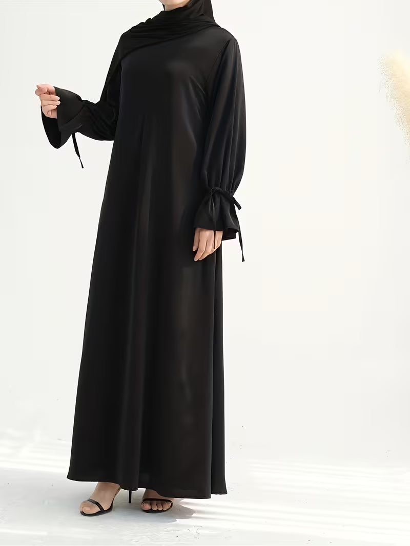 Zia Luxe Lightweight Modest Abaya - Black
