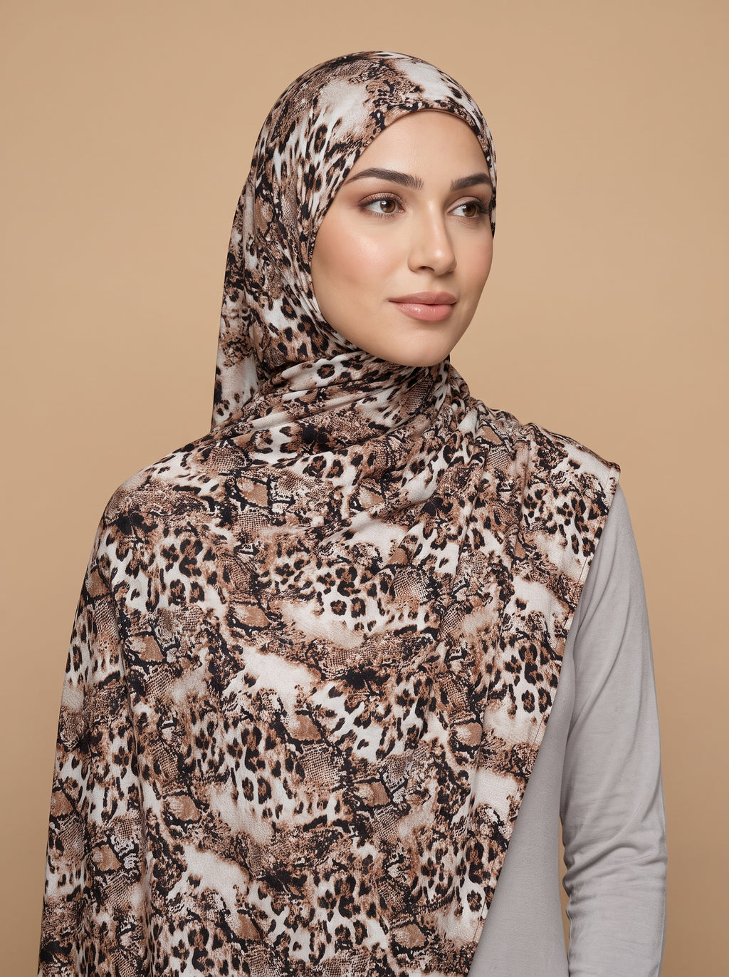 Velvet Savannah Printed Jersey Hijab