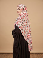 Blooming Grace Printed Jersey Hijab