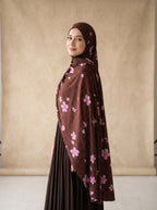 Cherry Blossom Printed Jersey Hijab
