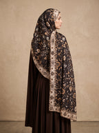 Antique Bloom Printed Jersey Hijab