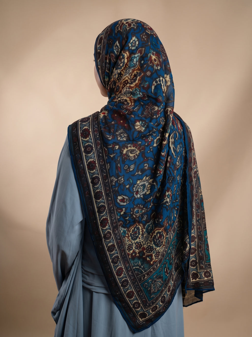 Persian Sapphire Printed Modal Hijab
