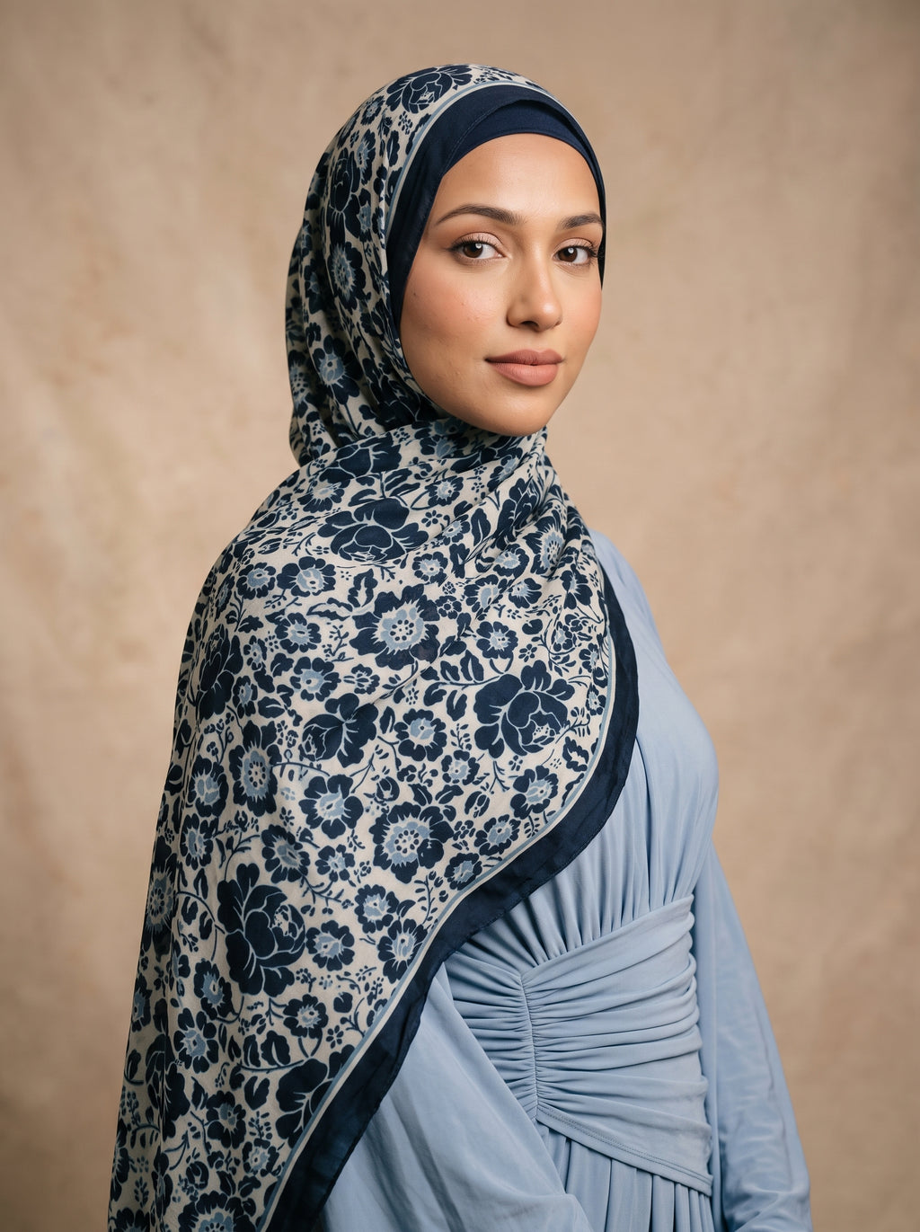 Midnight Kalamkari Printed Modal