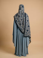Midnight Kalamkari Printed Modal