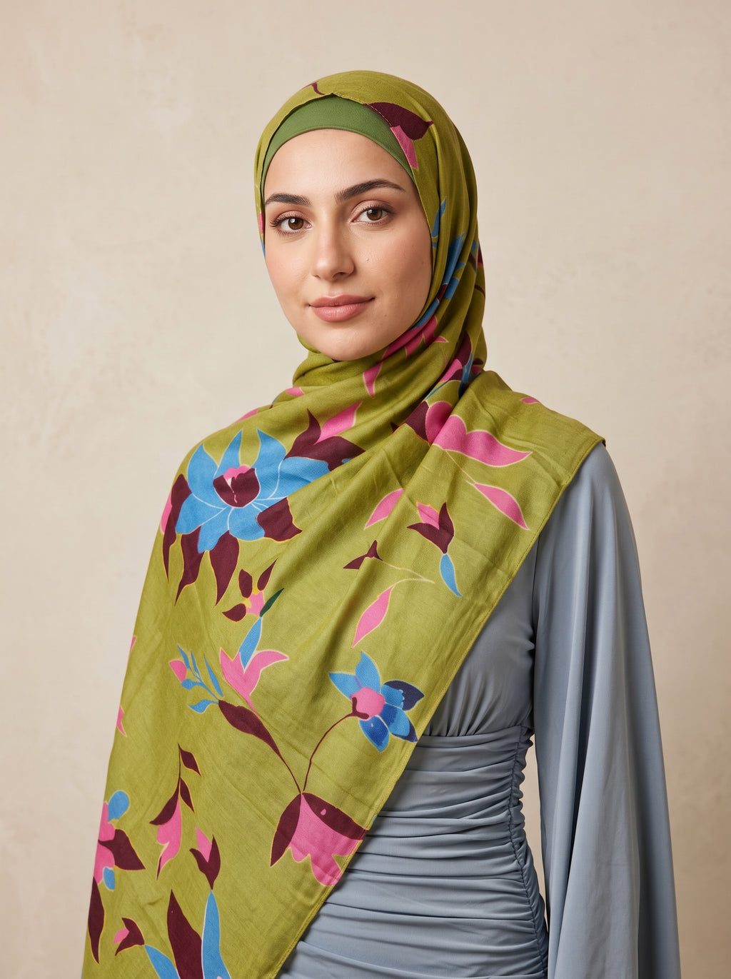 Retro Velvet Flora Printed Modal