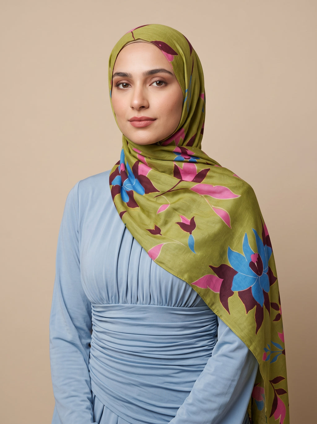 Retro Velvet Flora Printed Modal