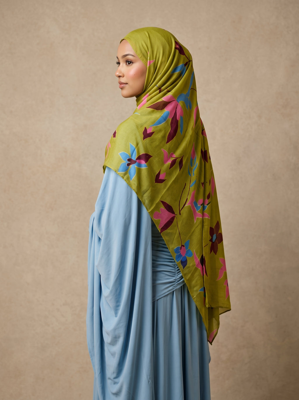 Retro Velvet Flora Printed Modal