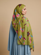 Retro Velvet Flora Printed Modal