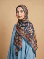 Indigo Heritage  Printed Modal Hijab