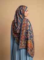 Indigo Heritage  Printed Modal Hijab