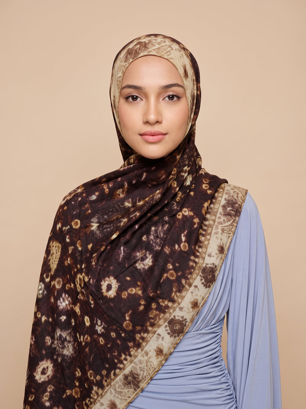 Cocoa Royale Printed Modal Hijab