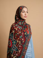 Royal Tapestry Printed Modal Hijab
