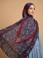 Ruby Reverie Printed Modal Hijab