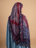 Ruby Reverie Printed Modal Hijab