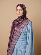 Keffiyeh Elegance Printed Modal Hijab