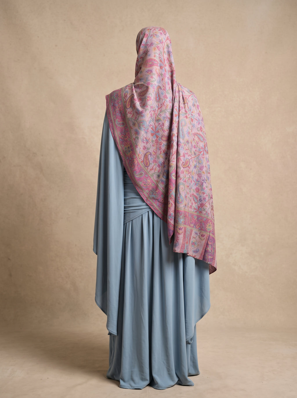 Bohemian Blush Printed Modal Hijab