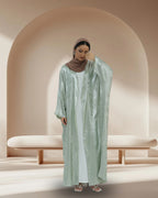 Safa Sage Wrap Cardigan