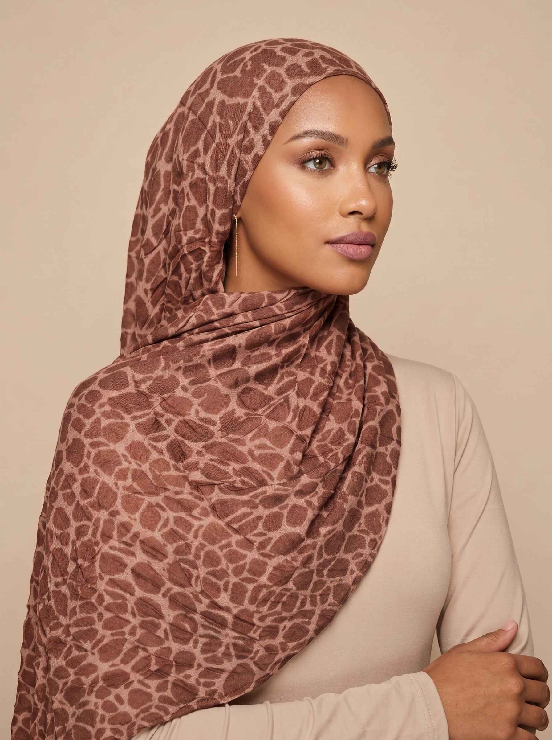 Sandsnake Printed Modal Hijab (Copy)