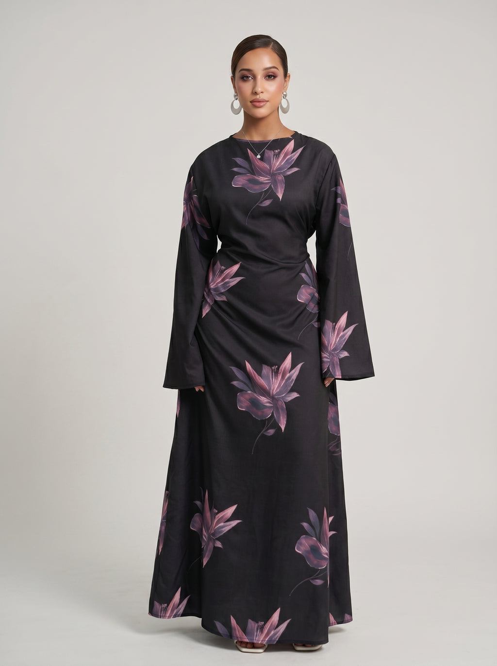 Sidra Bloom Maxi Dress – Midnight Bloom