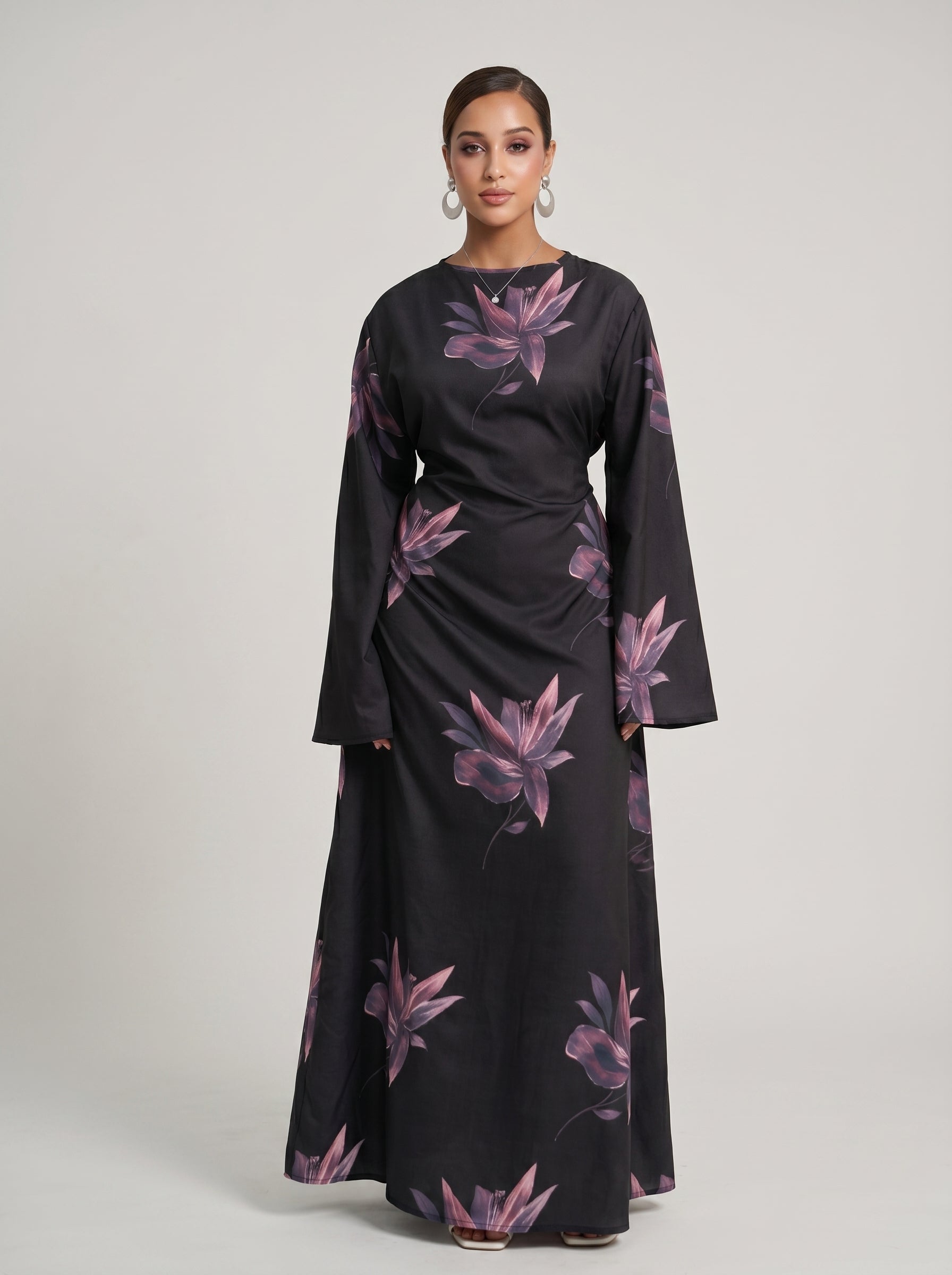 Sidra Bloom Maxi Dress – Midnight Bloom