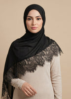 Nightfall Lace Modal HIjab