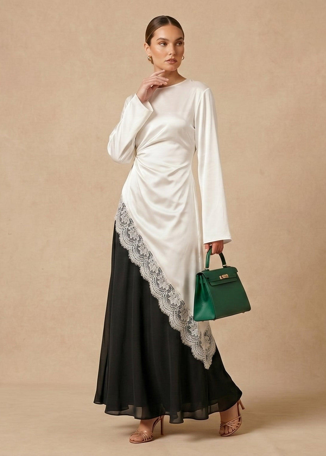 Dreamlight Lace Top - White