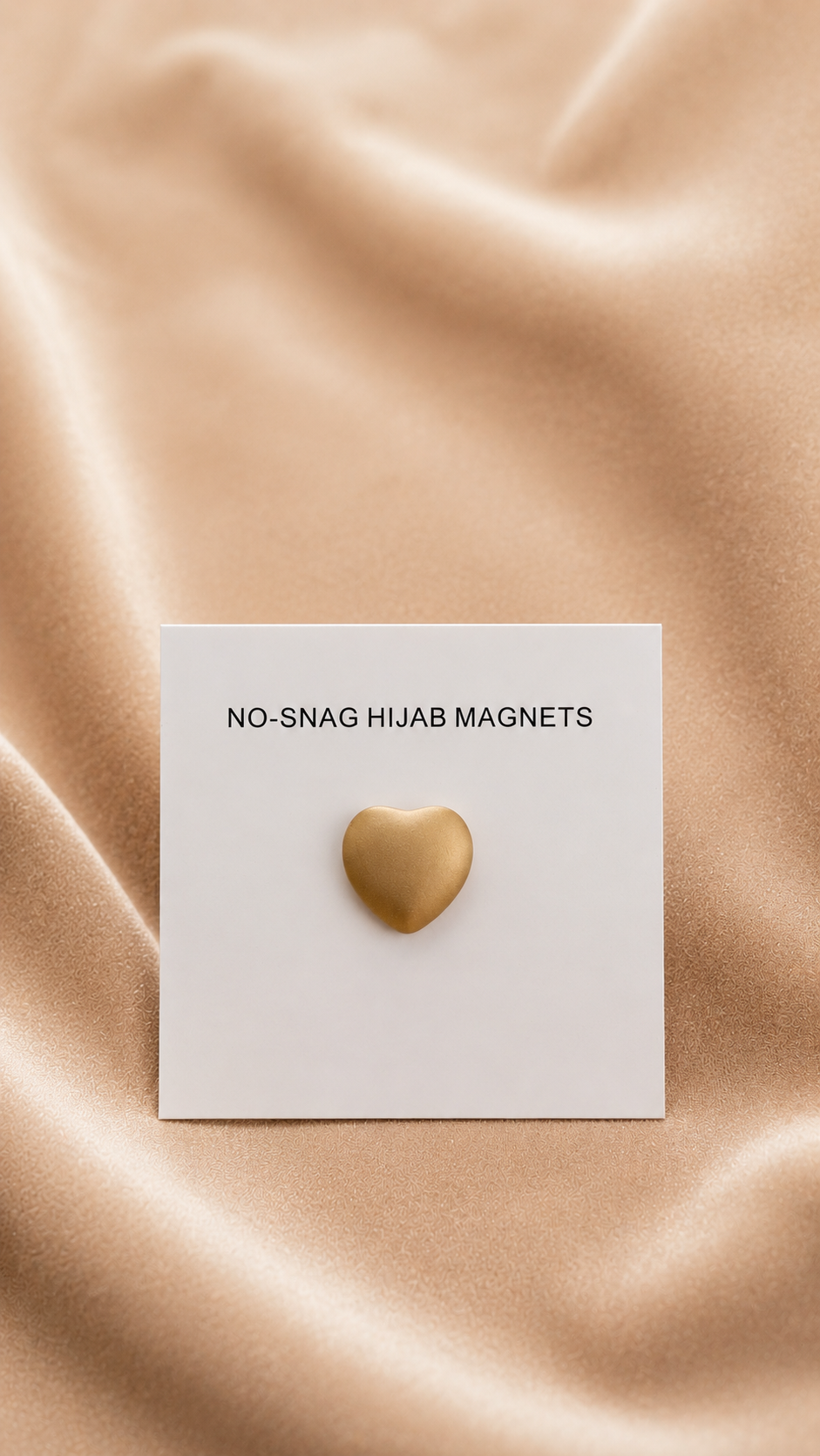 Heart Shape Non Snag Magnet - Various Colours