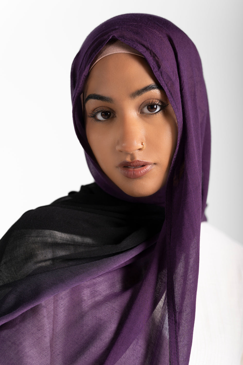 Royal Nightfall Premium Ombre Modal Hijab