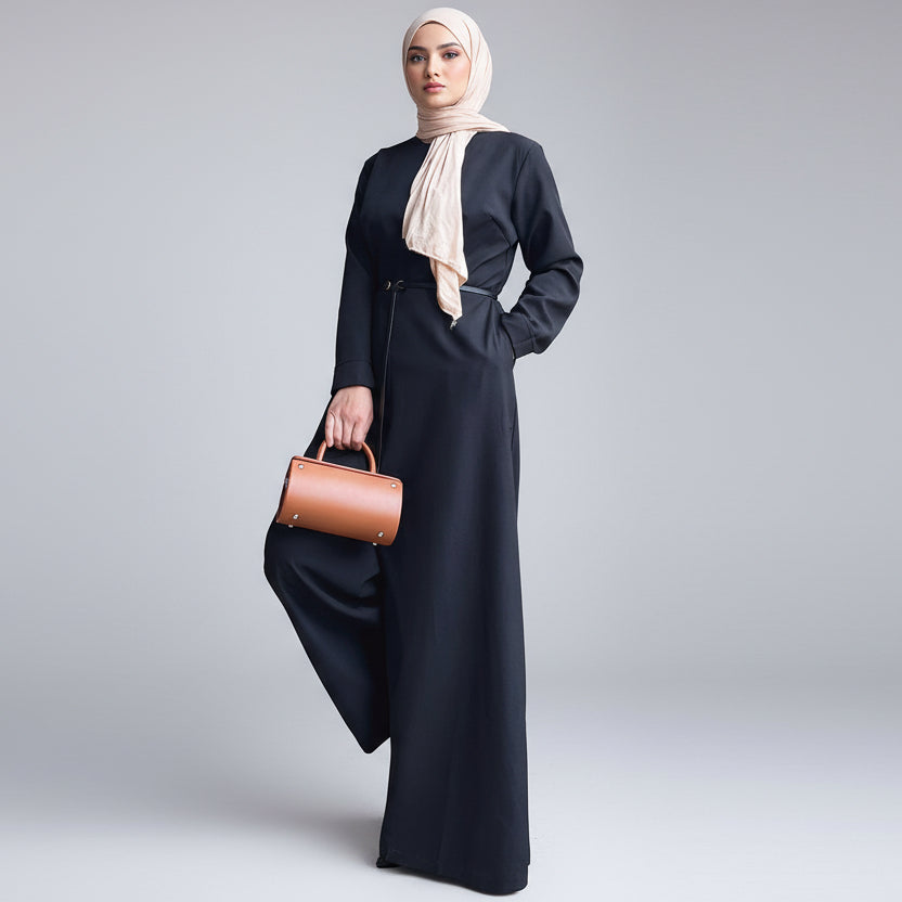 Zinat Modest Jumpsuit – Black