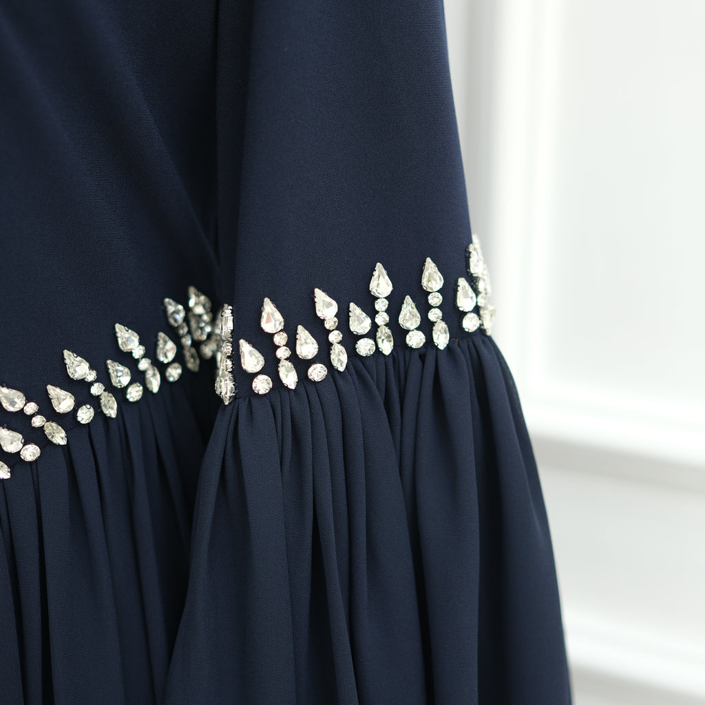 The Rabiah Evening Dress - Navy