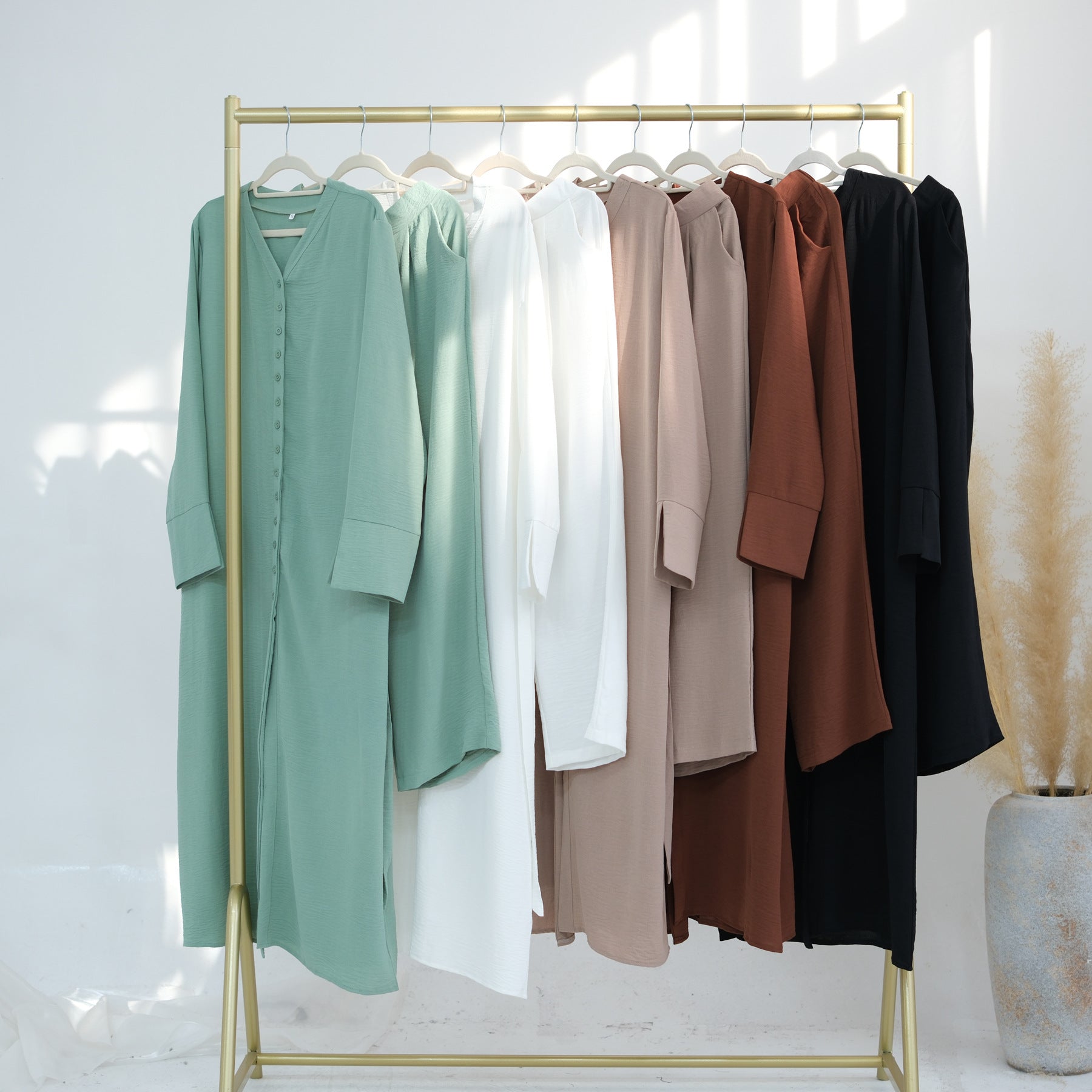 Lumi Two-Piece Modest Co-Ord Set - White