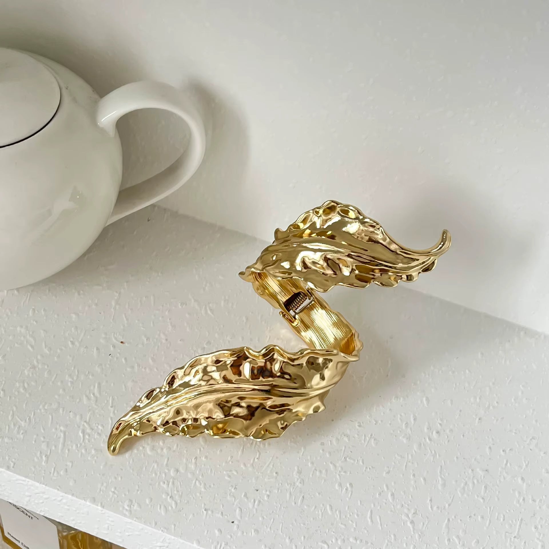 Open Leaf Cuff Bracelet