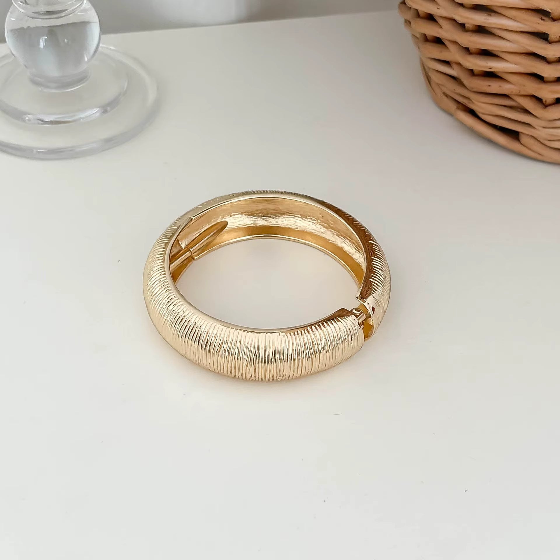 Vintage Gilded Bangle
