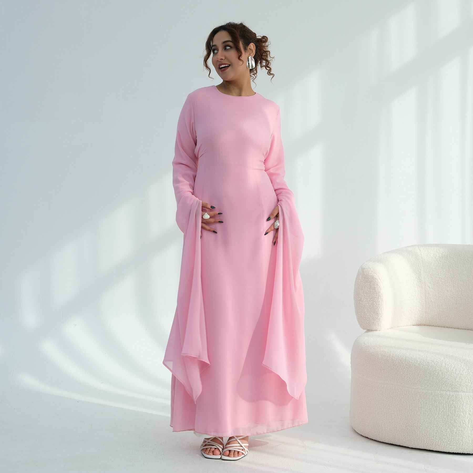 Huda Dress - Pink