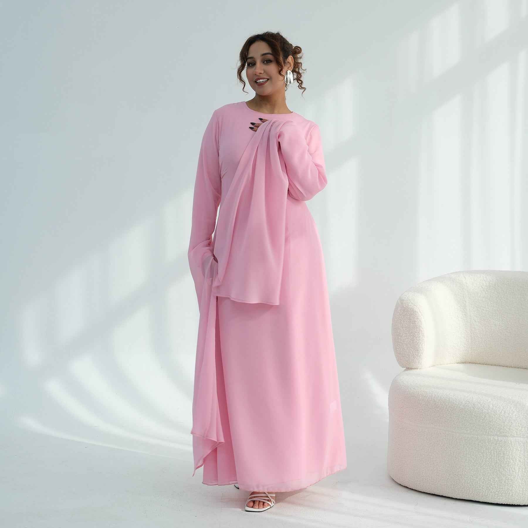 Huda Dress - Pink