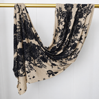 Chantilly Lace Printed Jersey Hijab
