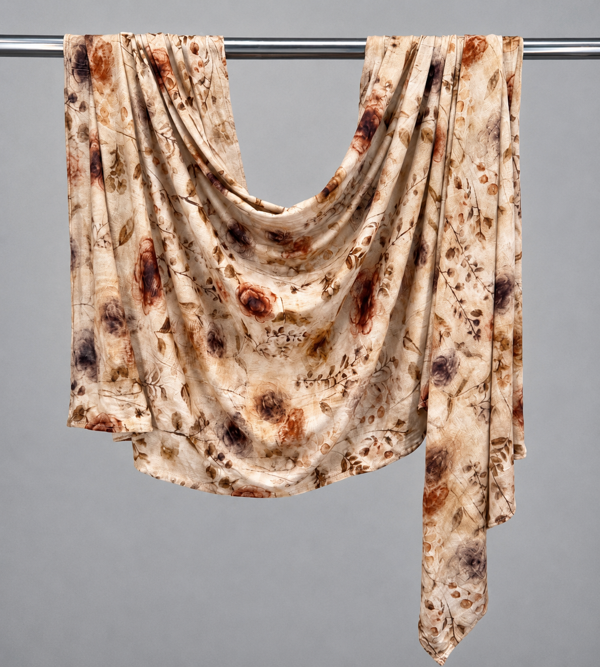 Botanical Blend Printed Jersey Hijab