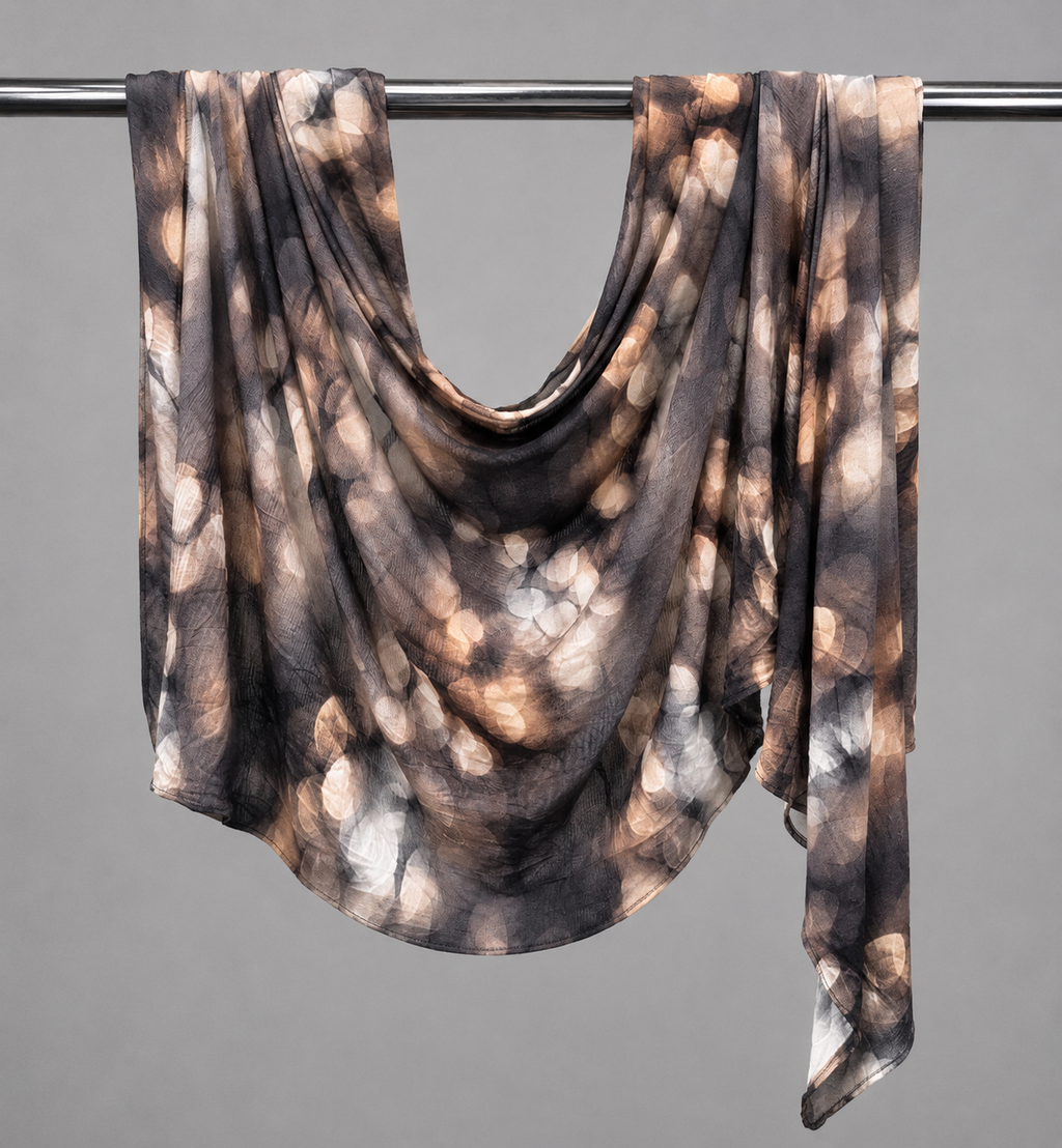 Earthbound Marble Printed Jersey Hijab