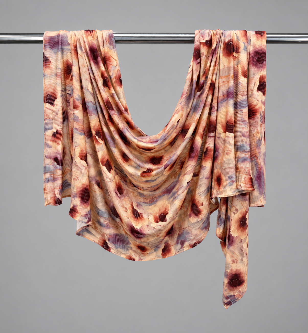 Chroma Smudge Printed Jersey Hijab