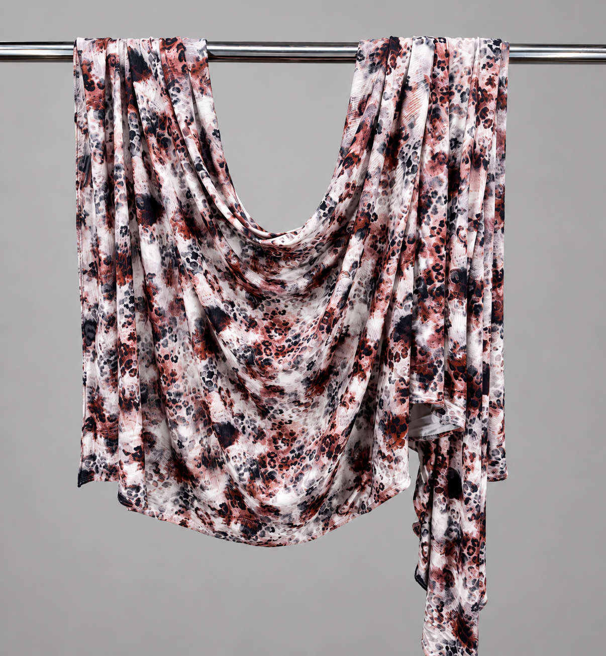 Shattered Rose Printed Jersey Hijab