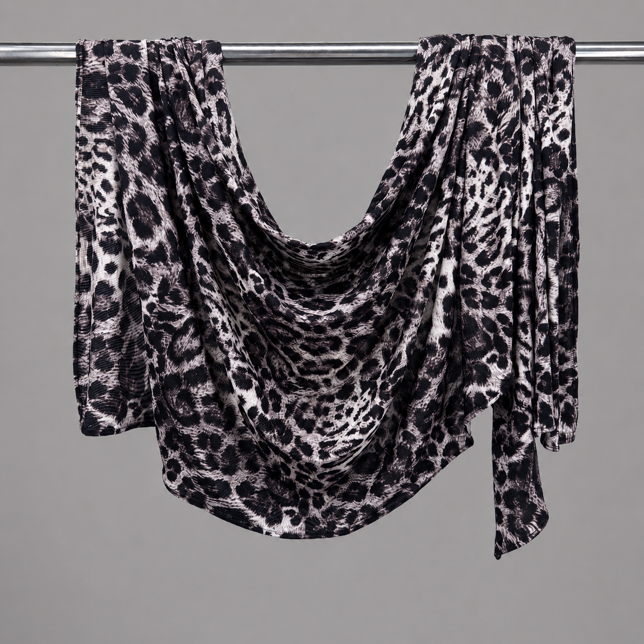 Shadow Spots Printed Jersey Hijab