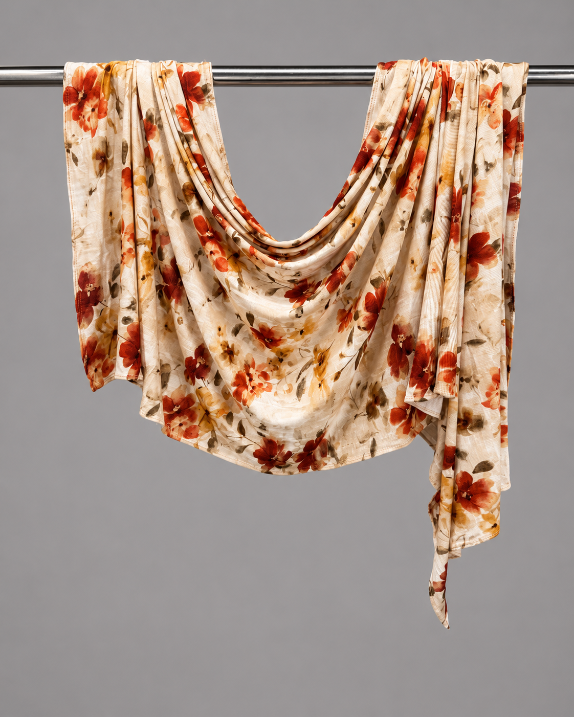 Cozy Garden Printed Jersey Hijab