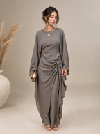 Inaya Batwing Set - Stone Grey