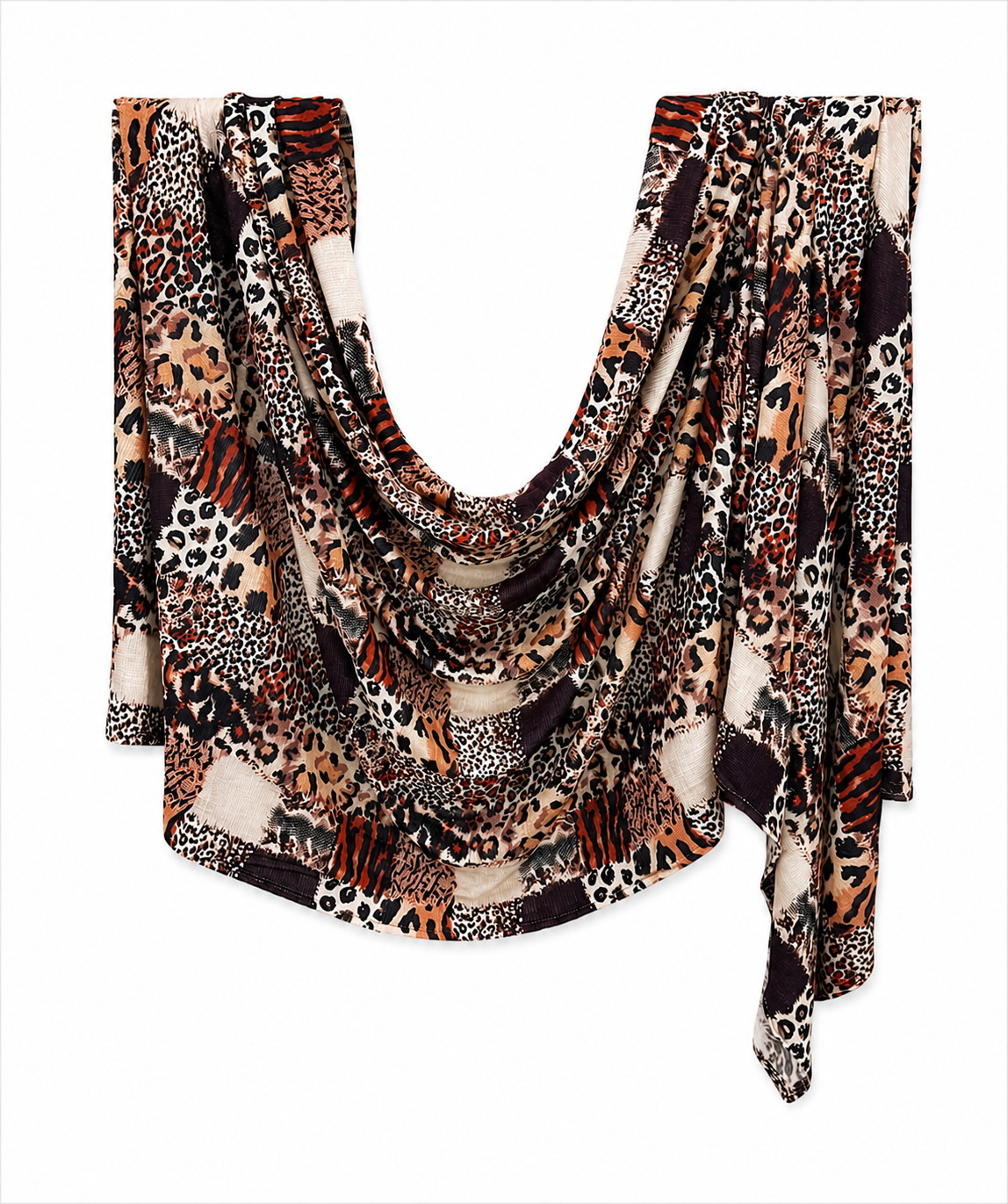 Wild Fusion Printed Jersey Hijab