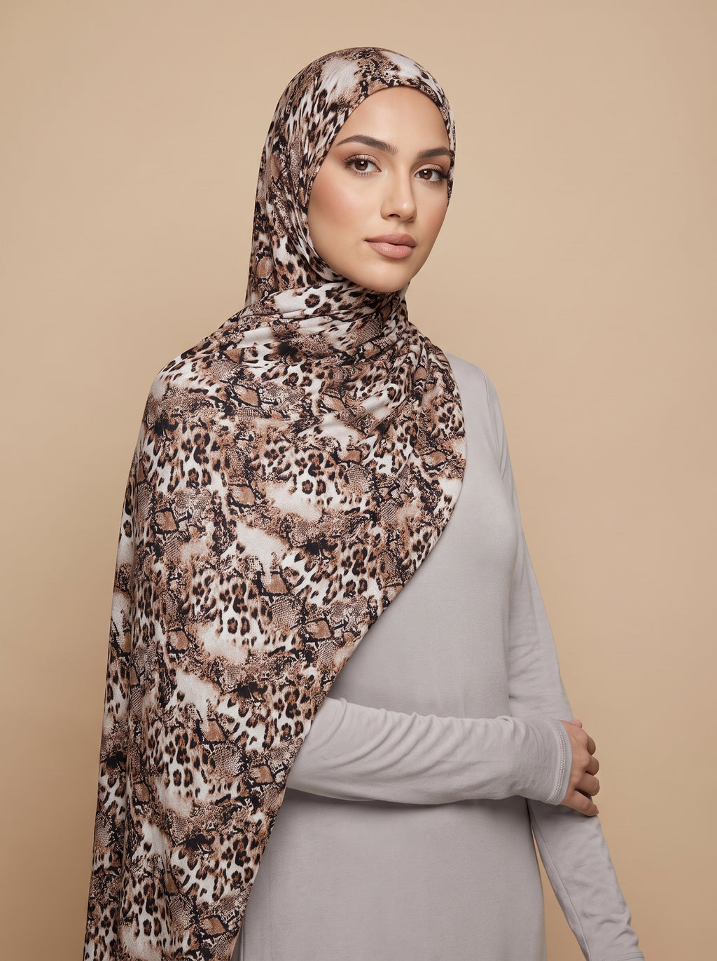 Velvet Savannah Printed Jersey Hijab