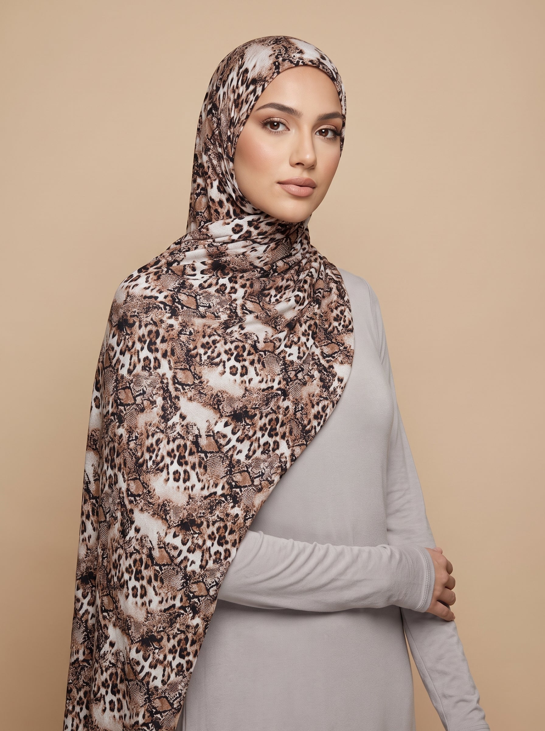 Velvet Savannah Printed Jersey Hijab