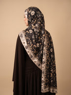 Antique Bloom Printed Jersey Hijab