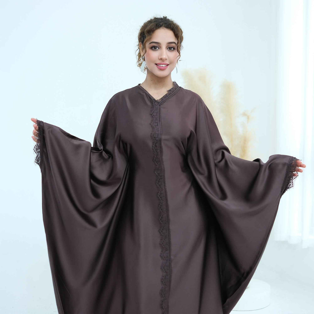 Yasmin kaftan - Coffee