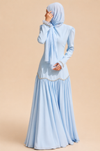 The Malika Celestial Gown - Blue