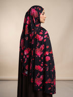 Scarlet Rose Printed Jersey Hijab